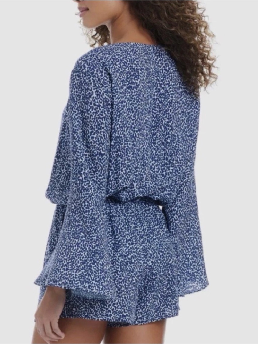 Blue Cheetah Women’s Beach Coverup